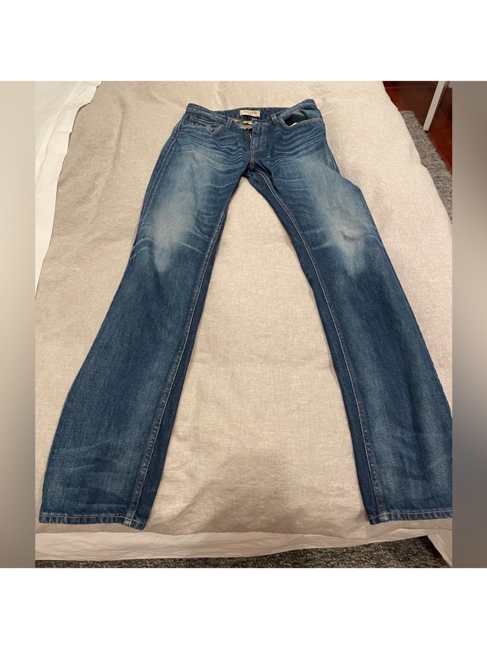 LEVI'S® MADE & CRAFTED® MEN'S JEANS TACK SLIM 32 x34 MADE IN ITALY. Quality